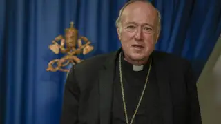 El cardenal norteamericano Robert McElroy El cardenal norteamericano Robert McElroy