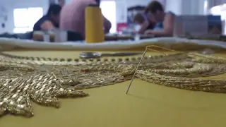 Bordado del taller Oliva y Oro Bordado del taller Oliva y Oro