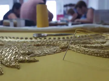 Bordado del taller Oliva y Oro Bordado del taller Oliva y Oro