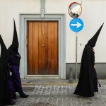 Nazarenos en Sevilla