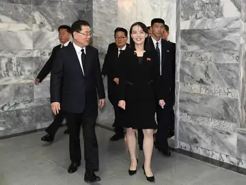Corea.-La hermana de Kim Jong Un alerta de "terribles consecuencias" por las maniobras militares de EEUU y Corea del Sur Corea.-La hermana de Kim Jong Un alerta de "terribles consecuencias" por las maniobras militares de EEUU y Corea del Sur
