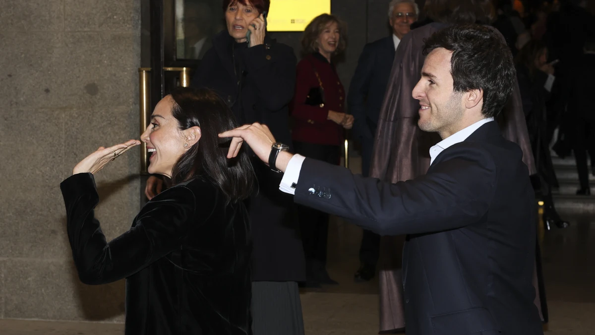 Tamara Falcó e Íñigo Onieva en el Teatro Real de Madrid