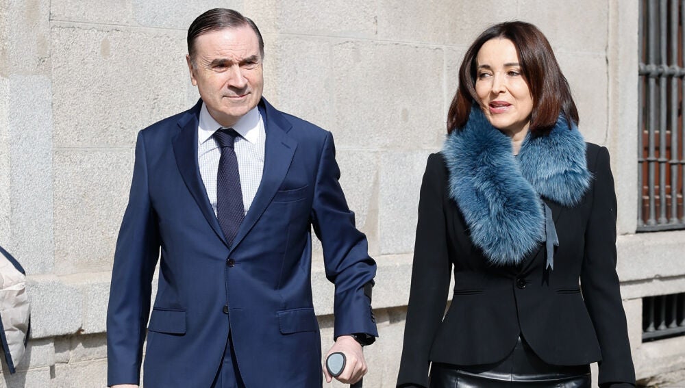 Pedro J. Ramírez y su mujer, Cruz Sánchez de Lara