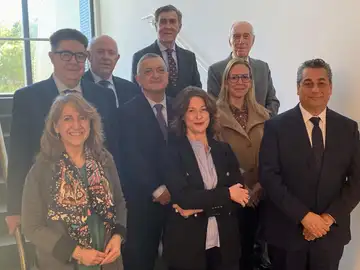 El nuevo comité elegido El nuevo comité elegido