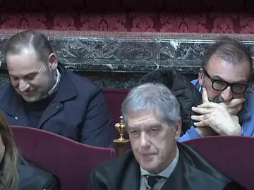 El exministro de Transportes, José Luis Ábalos, y su exasesor, Koldo García, ante el Tribunal Supremo. El exministro de Transportes, José Luis Ábalos, y su exasesor, Koldo García, ante el Tribunal Supremo.