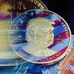 Representación de la criptomoneda de Donald Trump