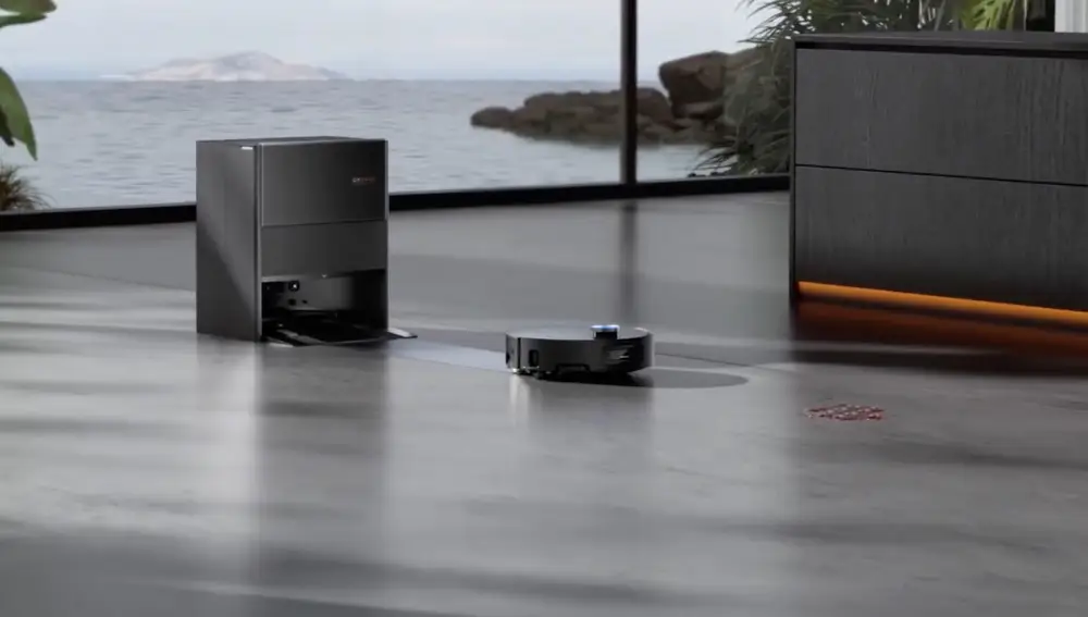 En la base del Dreame Aqua10 Ultra Roller Complete se hace la magia