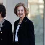 El look de la Reina Sof&iacute;a.