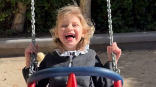 Martita, una de las pocas ni&ntilde;as que padecen la enfermedad rara del CTNNB1