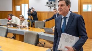 Fern&aacute;ndez Carriedo antes de dar cuenta de los acuerdos en el Consejo de Gobierno