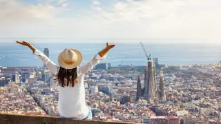 Vista panorámica de Barcelona Vista panorámica de Barcelona