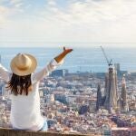 Vista panor&aacute;mica de Barcelona