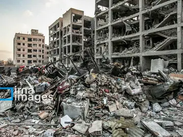 ACNUR cifra en unos 3,2 millones los desplazados en Irán a causa de la ofensiva lanzada por EEUU e Israel IRAN, TEHRAN - MARCH 10, 2026: Situation in the city after US and Israeli air strikes that destroyed several residential buildings in the Resalat District. Best quality available Europa Press/Contacto/Islamic Republic News Agency 10/03/2026 ONLY FOR USE IN SPAIN