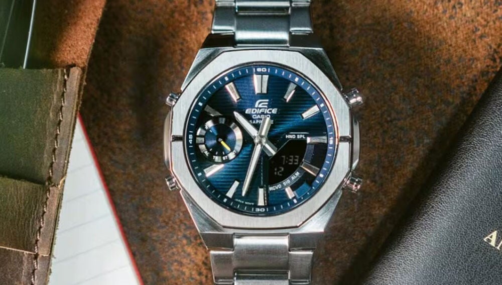 Apuesta por una esfera híbrida y conectividad con el móvil