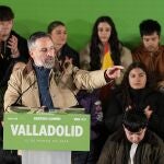 Abascal participa en el acto de cierre de campa&ntilde;a de VOX en Castilla y Le&oacute;n