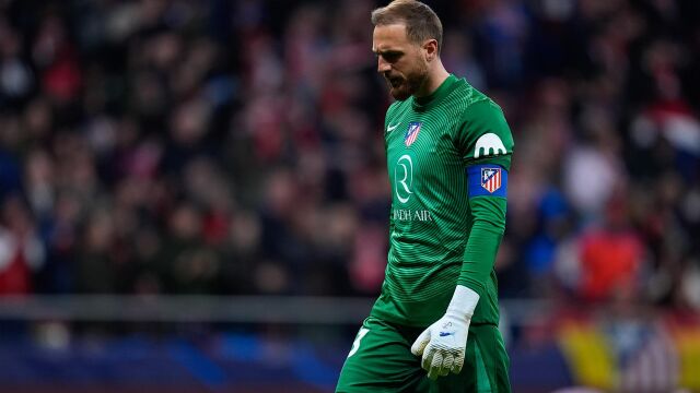 F&uacute;tbol.- El portero del Atl&eacute;tico Jan Oblak se pierde el partido contra el Getafe