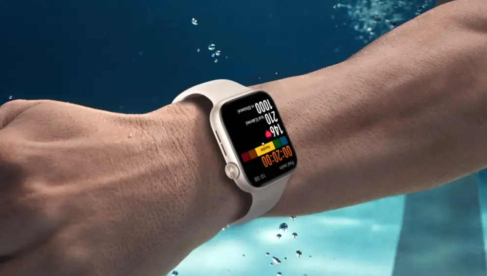 HONOR Watch 5 dorado en la muñeca