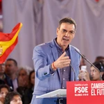Sánchez participa en el acto de cierre de campaña del PSOE en Castilla y León