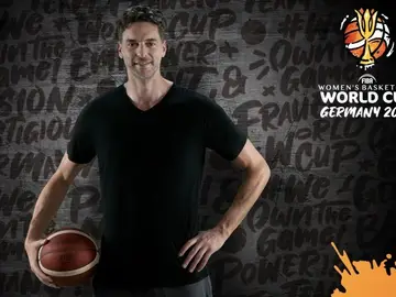 Baloncesto.- La FIBA nombra a Pau Gasol embajador global de la Copa del Mundo Femenina 2026 La FIBA nombra a Pau Gasol embajador global de la Copa del Mundo Femenina 2026. REMITIDA / HANDOUT por FIBA Fotografía remitida a medios de comunicación exclusivamente para ilustrar la noticia a la que hace referencia la imagen, y citando la procedencia de la imagen en la firma 13/03/2026
