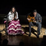 &Aacute;ngeles Toledano, m&aacute;s que una promesa del nuevo flamenco, durante su actuaci&oacute;n en Nueva York