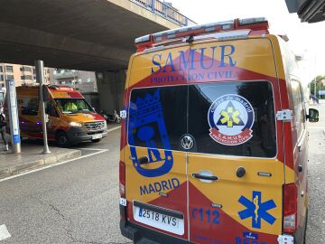 Herida grave una ni&ntilde;a atropellada por un coche que circulaba indebidamente por un carril bus en Madrid