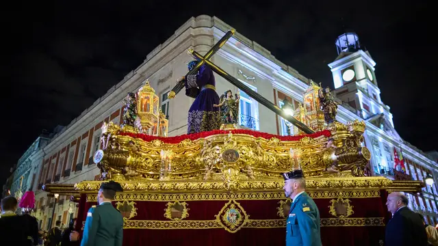 Procesiones de Semana Santa en Madrid. María Santísima de la Esperanza Macarena Procesiones de Semana Santa en Madrid. María Santísima de la Esperanza Macarena