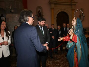 El Calvario del Sant&iacute;simo Cristo del Perd&oacute;n de Murcia ya luce remozado para Semana Santa