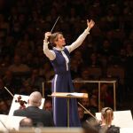 Alondra de la Parra, en el estreno de Mauricio Sotelo.