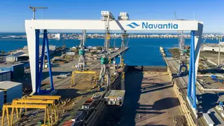 Astilleros de Navantia en Puerto Real (Cádiz) Astilleros de Navantia en Puerto Real (Cádiz)