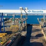 Astilleros de Navantia en Puerto Real (C&aacute;diz)