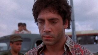 Javier Bardem caracterizado del poeta cubano Reinaldo Arenas