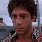 Javier Bardem caracterizado del poeta cubano Reinaldo Arenas