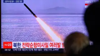 Corea del Norte.- Corea del Norte lanza diez misiles balísticos hacia el mar de Japón Corea del Norte.- Corea del Norte lanza diez misiles balísticos hacia el mar de Japón