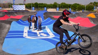 As&iacute; es la nueva "bike park" que se estrena este s&aacute;bado en Barajas