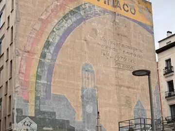 MADRID.-El Mural de la Paz de Tierno Galván, un arcoíris sobre Madrid que aguarda una intervención para recuperar su esplendor MADRID.-El Mural de la Paz de Tierno Galván, un arcoíris sobre Madrid que aguarda una intervención para recuperar su esplendor