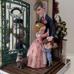 La falla Espartero-Gran V&iacute;a Ram&oacute;n y Cajal consigue indultar a su ninot infantil