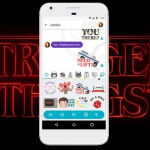  Stranger Things de Netflix ya tiene sus propios stickers en Google Allo