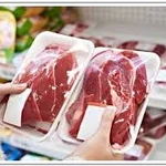 carne "halal" a la venta en un supermercado