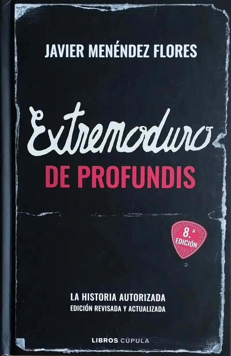 Portada de "Extremoduro. De profundis"