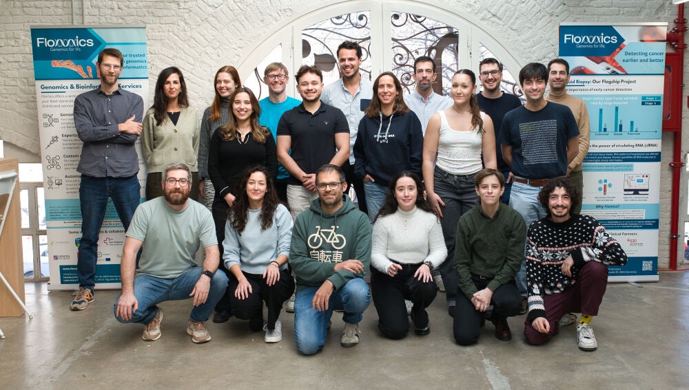 Equipo de la biotech Flomics, con sede en Cataluña