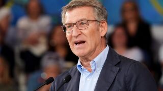 El l&iacute;der del Partido Popular, Alberto N&uacute;&ntilde;ez Feij&oacute;o