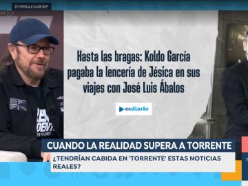 Koldo, &Aacute;balos y J&eacute;ssica se cuelan en 'Torrente': Santiago Segura los califica 60% torrentianos en 'Espejo P&uacute;blico'