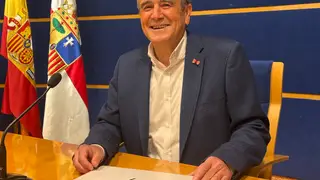 Zaragoza.- La DPZ recurrirá el acuerdo del TACPA y denuncia el interés en boicotear la adjudicación de la plaza de toros El presidente de la DPZ, Juan Antonio Sánchez Quero. EUROPA PRESS. 19/03/2026