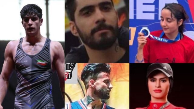La perturbadora lista de atletas que siguen detenidos en Ir&aacute;n
