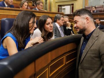 V&Iacute;DEO: Irene Montero reafirma que "le encantar&iacute;a hacer equipo" con Gabriel Rufi&aacute;n para que haya una "izquierda fuerte"
