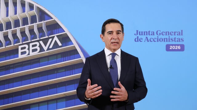 El presidente del BBVA, Carlos Torres