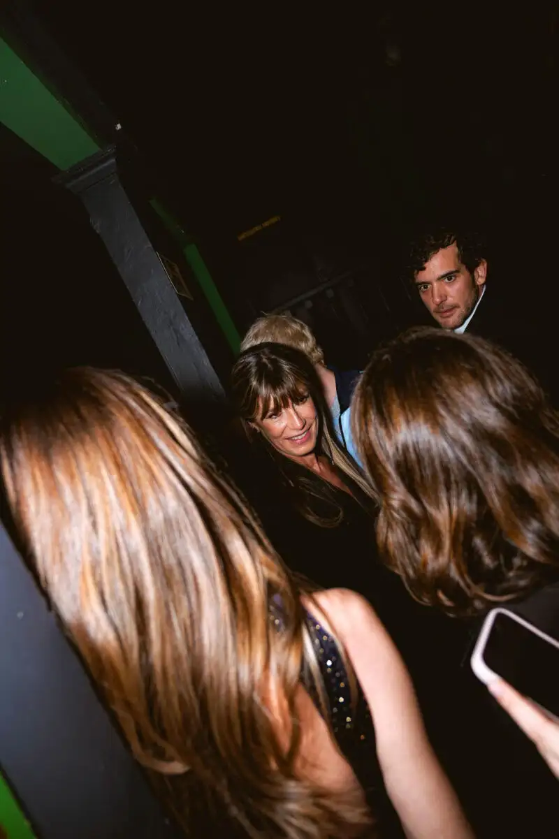 Begoña Gómez en el desfile de Teresa Helbig.