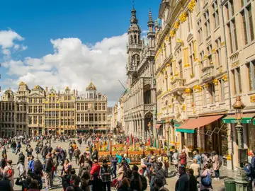 La Grand Place está considerada una de las plazas más bellas de toda Europa La Grand Place está considerada una de las plazas más bellas de toda Europa