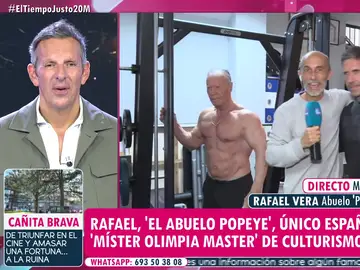'El Tiempo Justo' visita a Rafael, el hombre de 80 años más fuerte de España 'El Tiempo Justo' visita a Rafael, el hombre de 80 años más fuerte de España