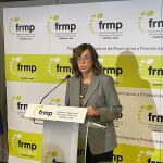 &Aacute;ngeles Armis&eacute;n durante la rueda de prensa